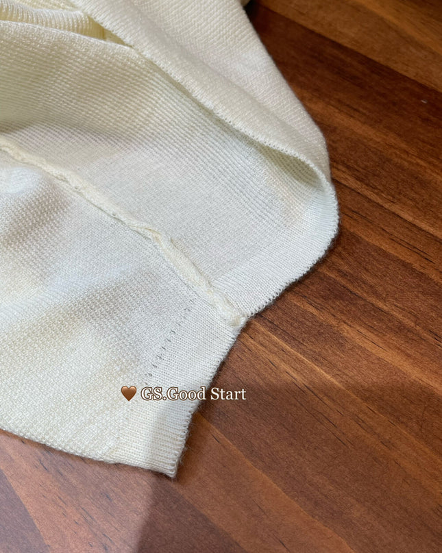 GS.GOOD START Waist-Cinching Knit Femme Top