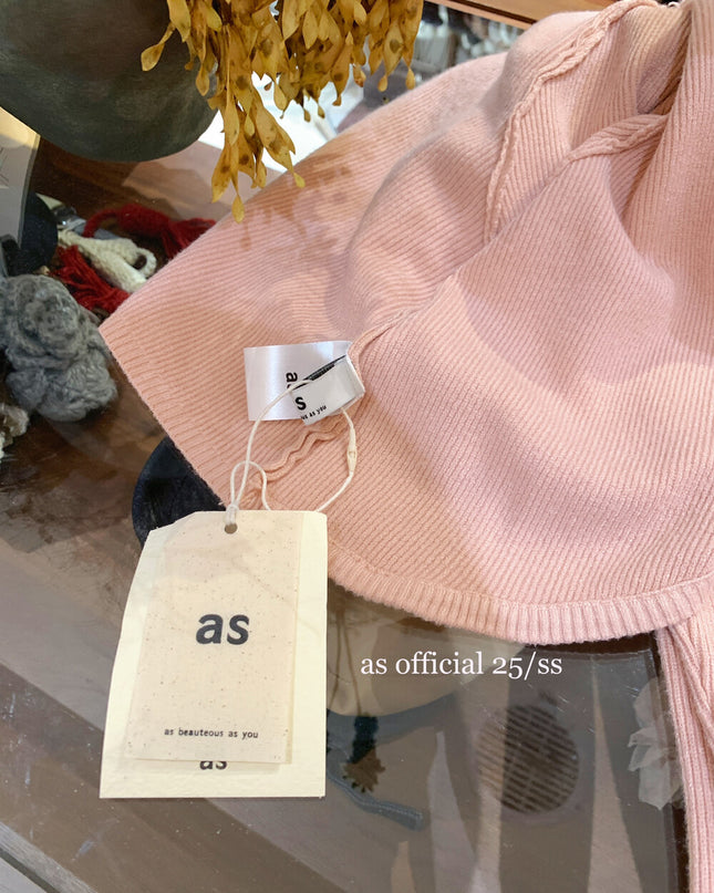 AS OFFICIAL Featherlight Paper-Slim Cardigan