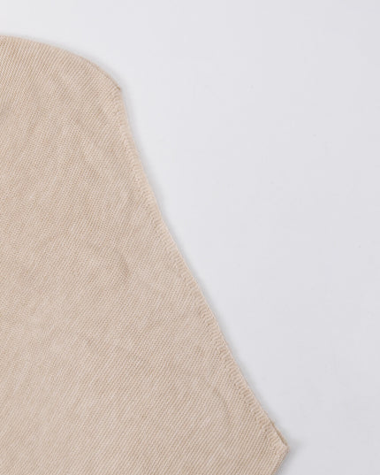 AIXILI Asymmetrical Off-Shoulder Knit Sweater with Waist Tie (wool)