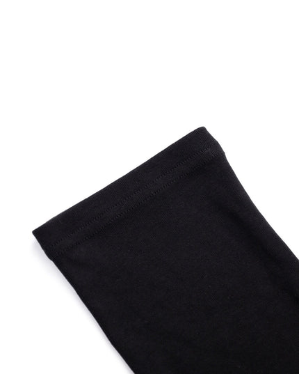 AIXILI Asymmetrical Hem Slim-Fit Knit Top
