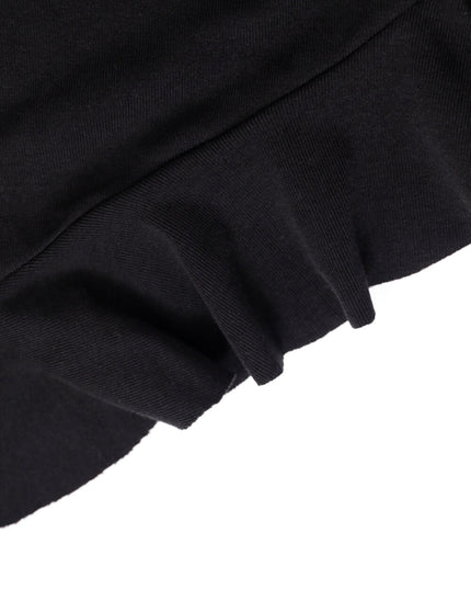 AIXILI Asymmetrical Hem Slim-Fit Knit Top
