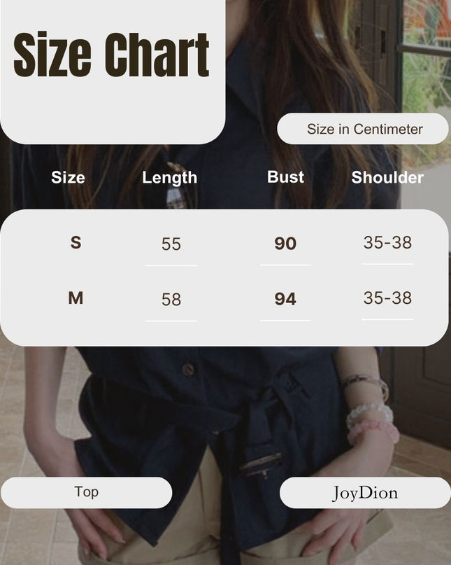 AS OFFICIAL Low-Rise Belted Shirt