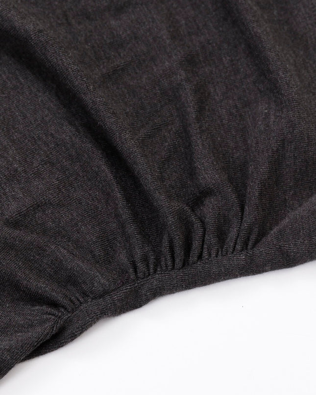 AIXILI Twist-Knot Asym Hem Slim Fit Knit Top
