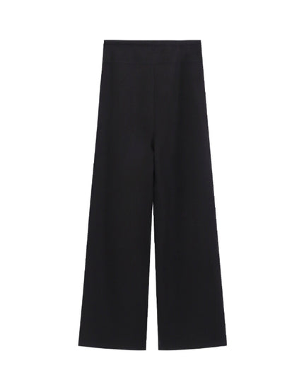 AIXILI Relaxed Drape Wide-Leg Drawstring Pants
