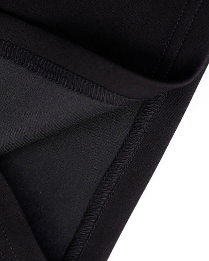 AIXILI Relaxed Drape Wide-Leg Drawstring Pants