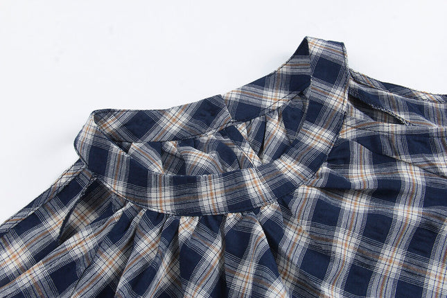 APXIVI Halter Off-Shoulder Design Shirt