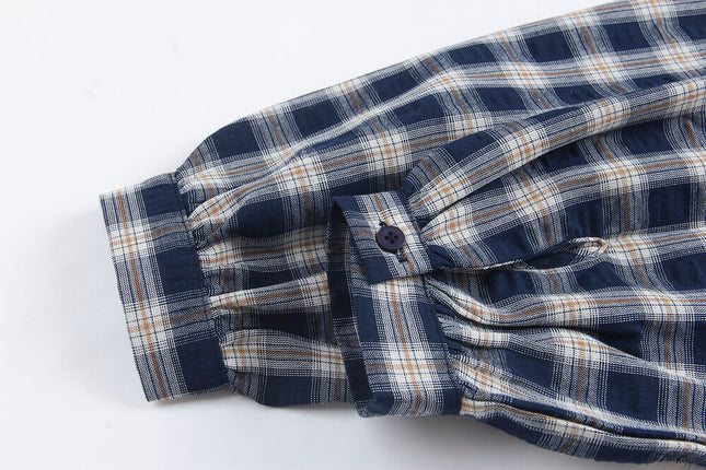 APXIVI Halter Off-Shoulder Design Shirt