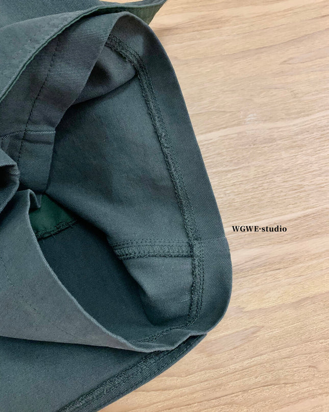 WGWE Low-Waist Sexy Bodycon A-Line Skort with Anti-Exposure Design