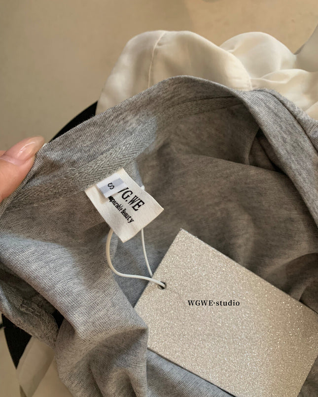WGWE Sweet Girl Knit Cardigan + Cami Top Two-Piece Set