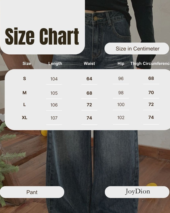 GS.GOOD START Retro Cat-Scratch Wash Straight-Leg Jeans