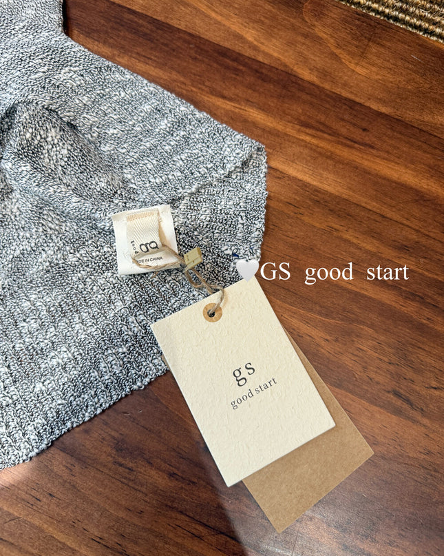 GS.GOOD START Halter Neck Pure Desire Tank Top