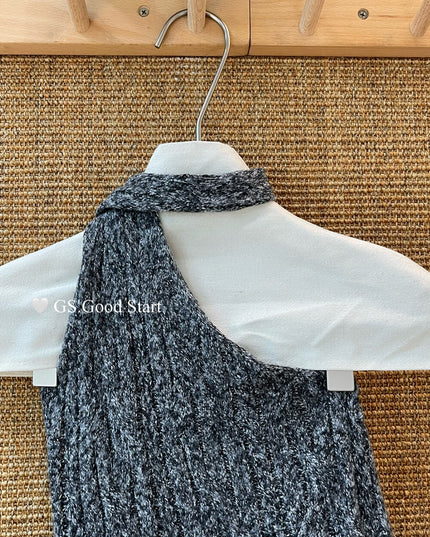 Tie-Dye Knit Ribbon Tank