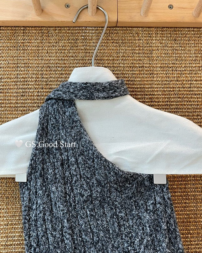 Tie-Dye Knit Ribbon Tank