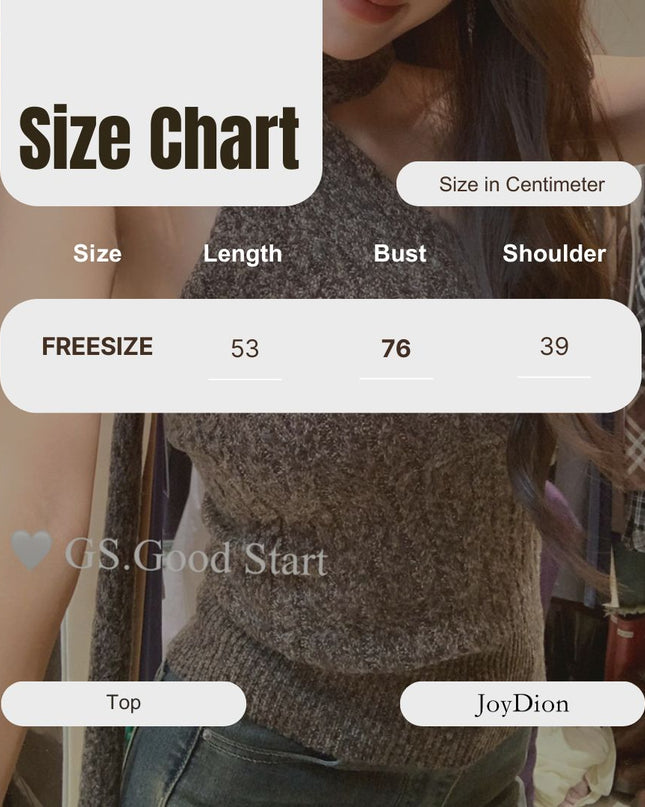 Tie-Dye Knit Ribbon Tank