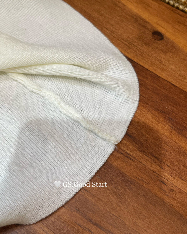 Sweet Bow Off-Shoulder Knit Top