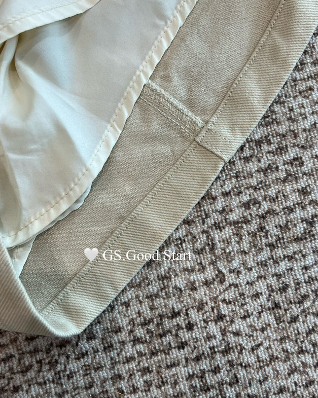 Lucky Charm High-Waist A-Line Skirt