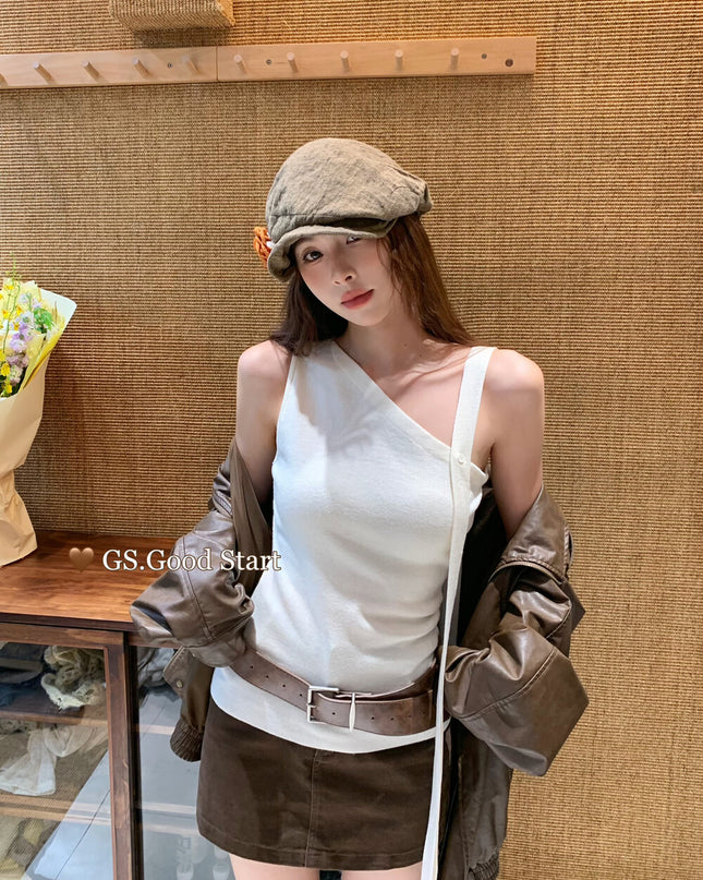 Lucky Charm High-Waist A-Line Skirt