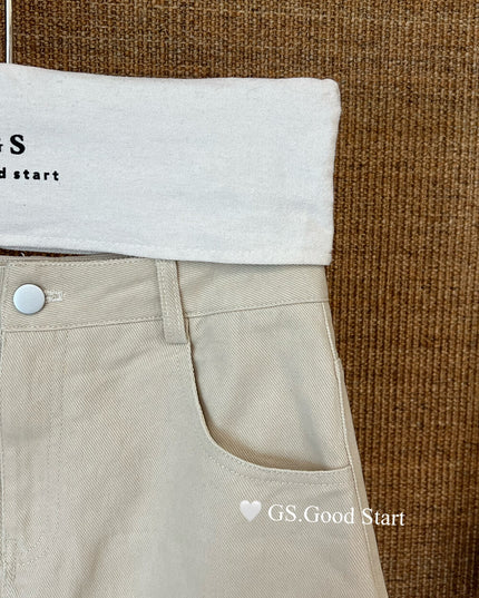 Lucky Charm High-Waist A-Line Skirt
