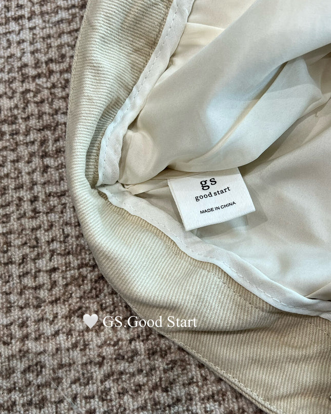 Lucky Charm High-Waist A-Line Skirt
