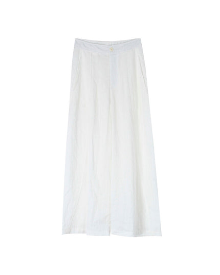 Stroll Plan Tencel Wide-Leg Commuter Pants