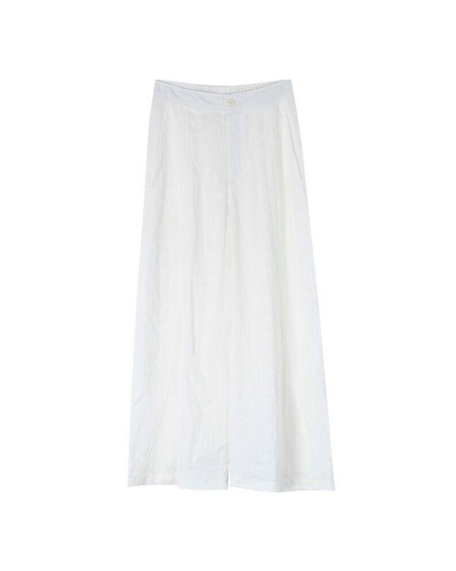 Stroll Plan Tencel Wide-Leg Commuter Pants