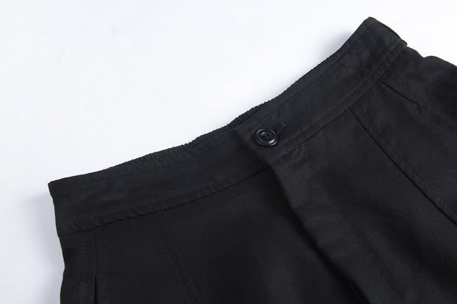 Stroll Plan Tencel Wide-Leg Commuter Pants