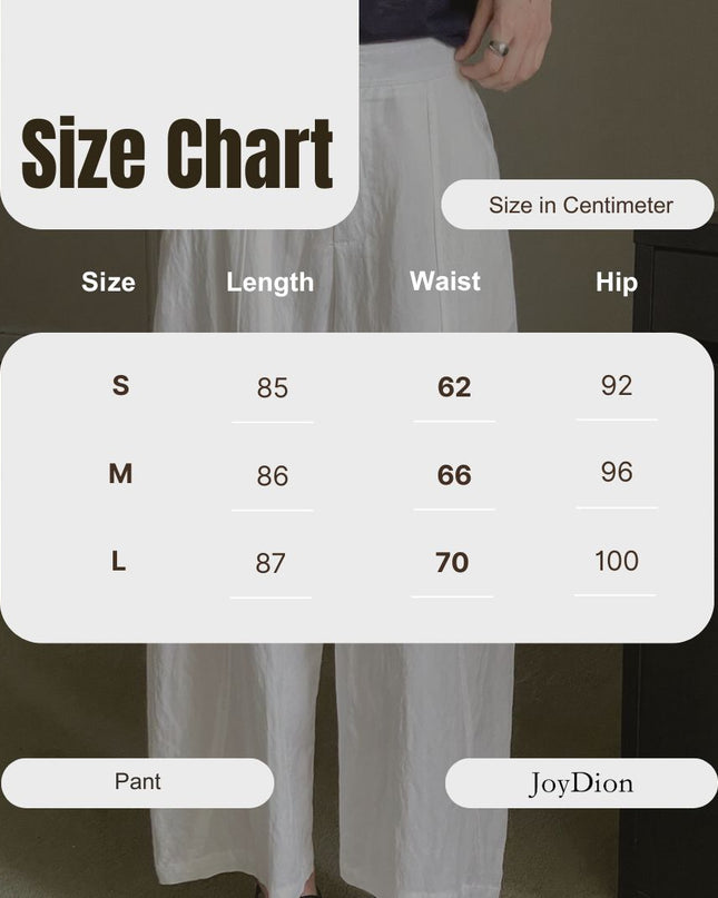 Stroll Plan Tencel Wide-Leg Commuter Pants