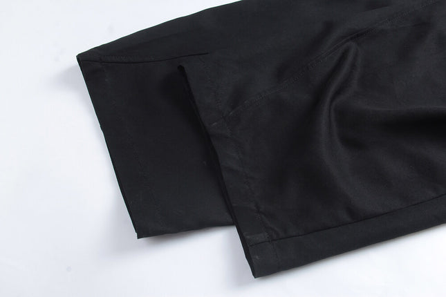 Stroll Plan Tencel Wide-Leg Commuter Pants