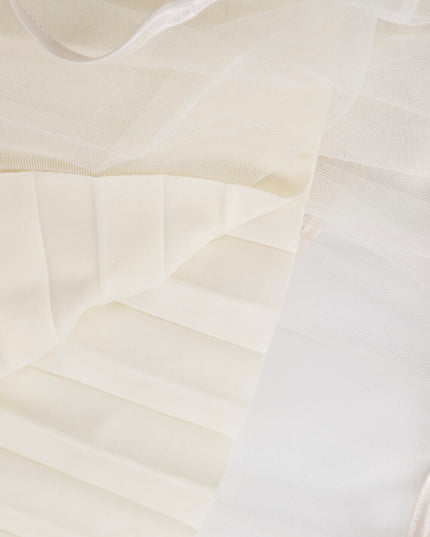 Elegance Aura High-Waist Mesh Skirt