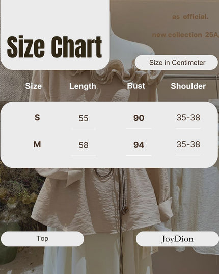 Seine Ruffle Charm Blouse with Waist Tie