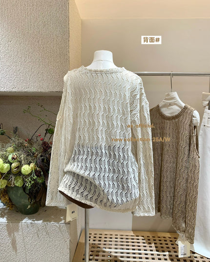 Windsor Lace Off-Shoulder Belted Blouse
