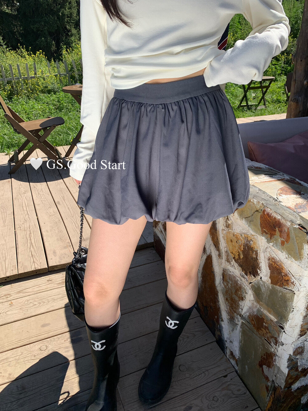 Sweet & Spicy Ballet Puff Shorts