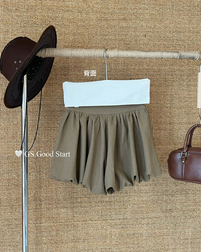 Sweet & Spicy Ballet Puff Shorts