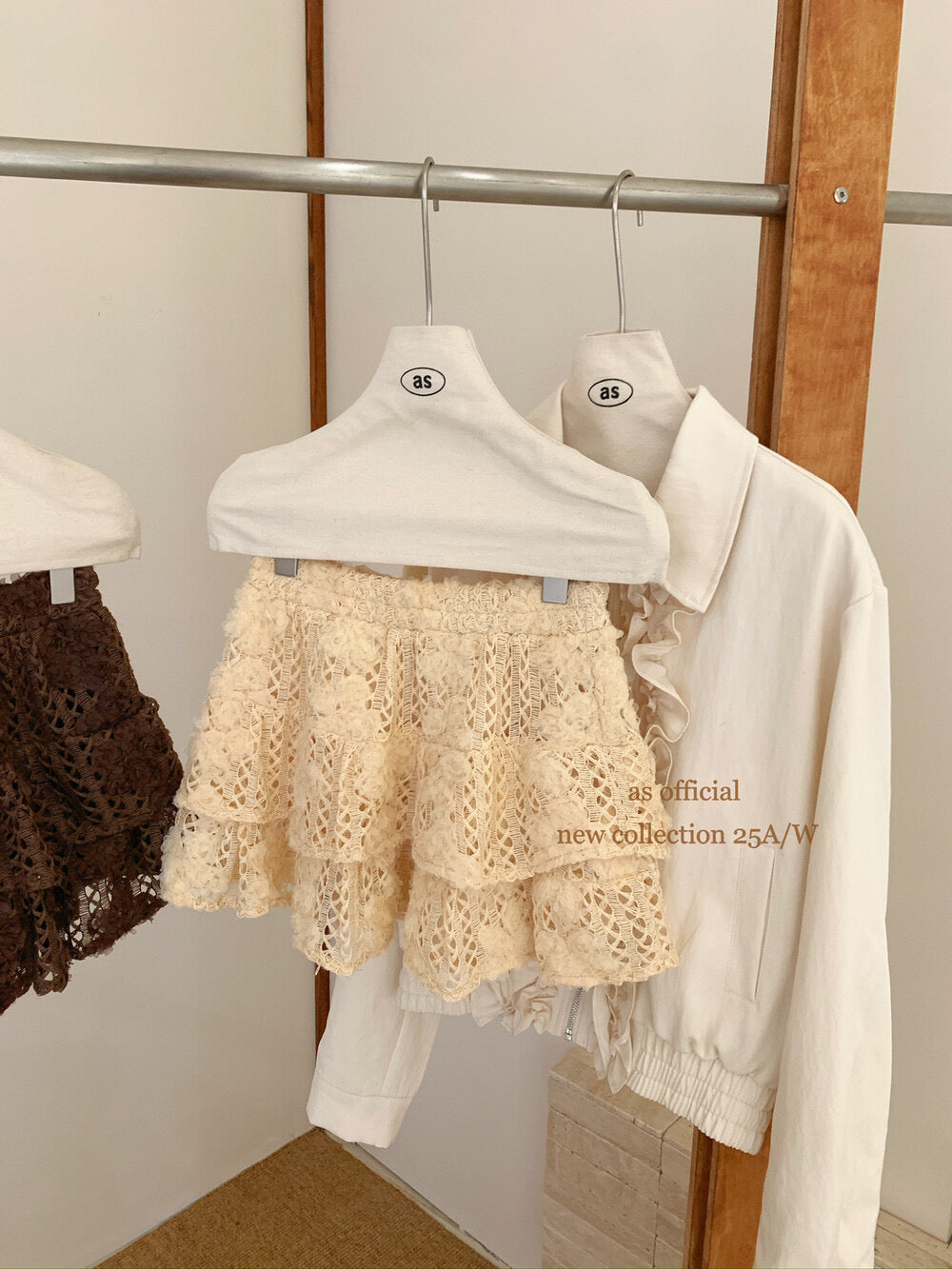 Sweet Ballet Tiered Jacquard Skirt
