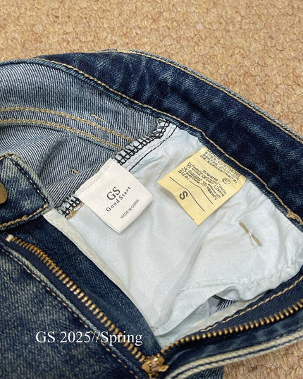 Best-Seller High-Waist Vintage Denim Shorts