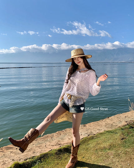 Best-Seller High-Waist Vintage Denim Shorts