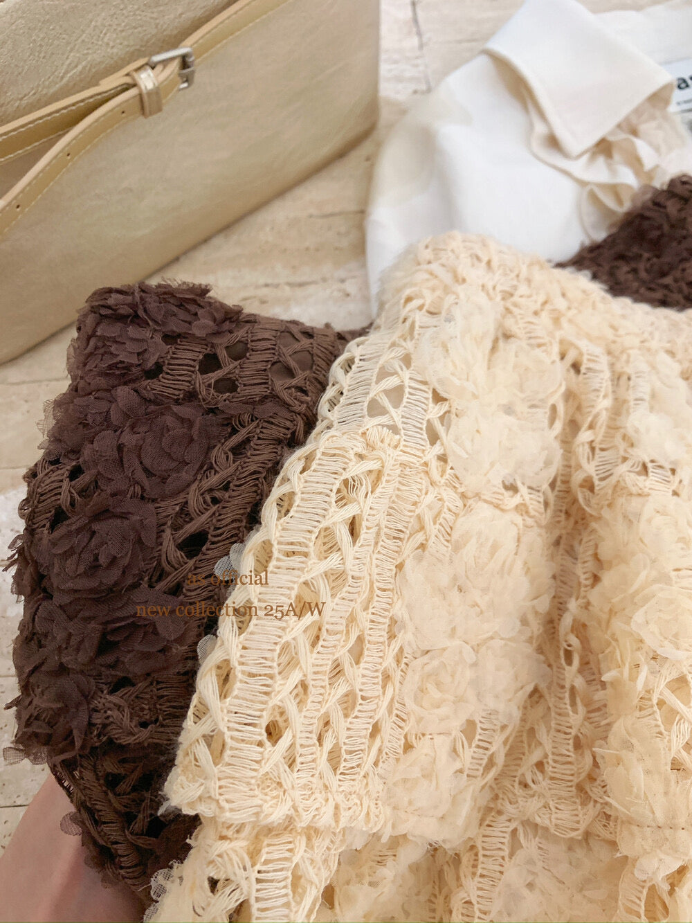 Sweet Ballet Tiered Jacquard Skirt