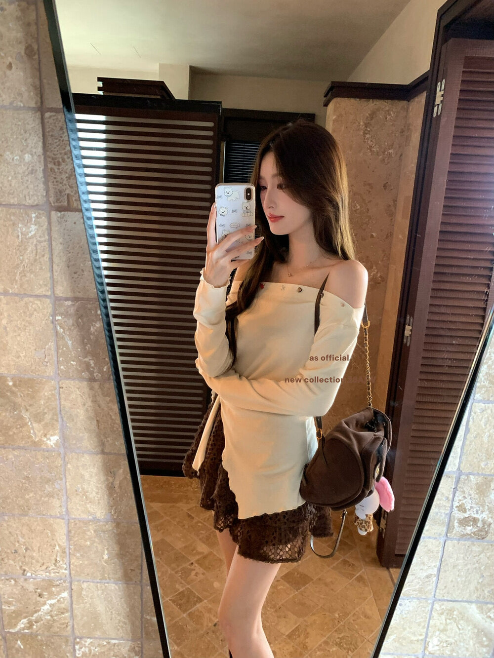 Sweet Ballet Tiered Jacquard Skirt