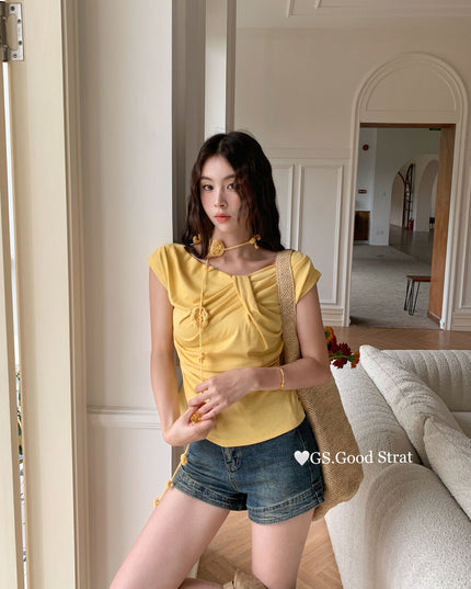 Best-Seller High-Waist Vintage Denim Shorts