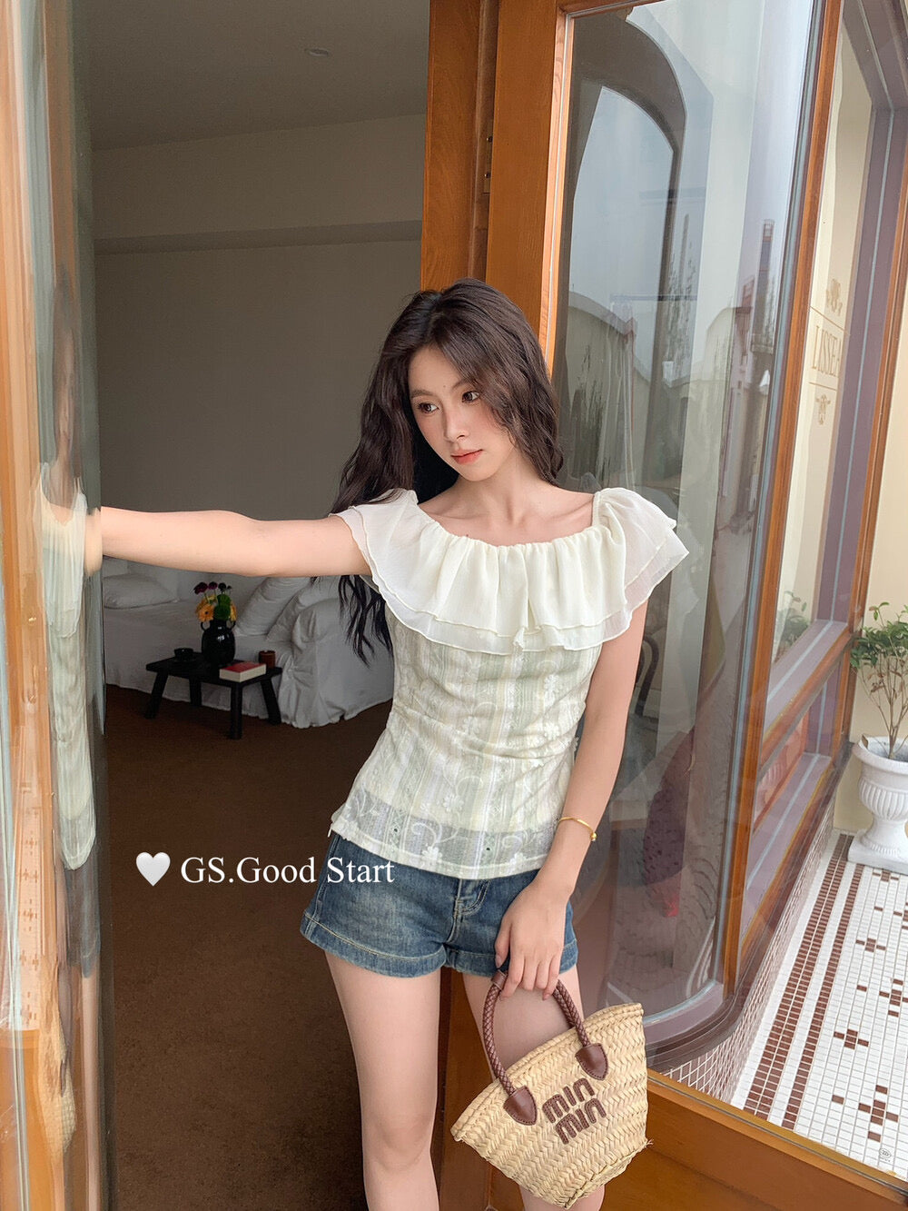 Best-Seller High-Waist Vintage Denim Shorts