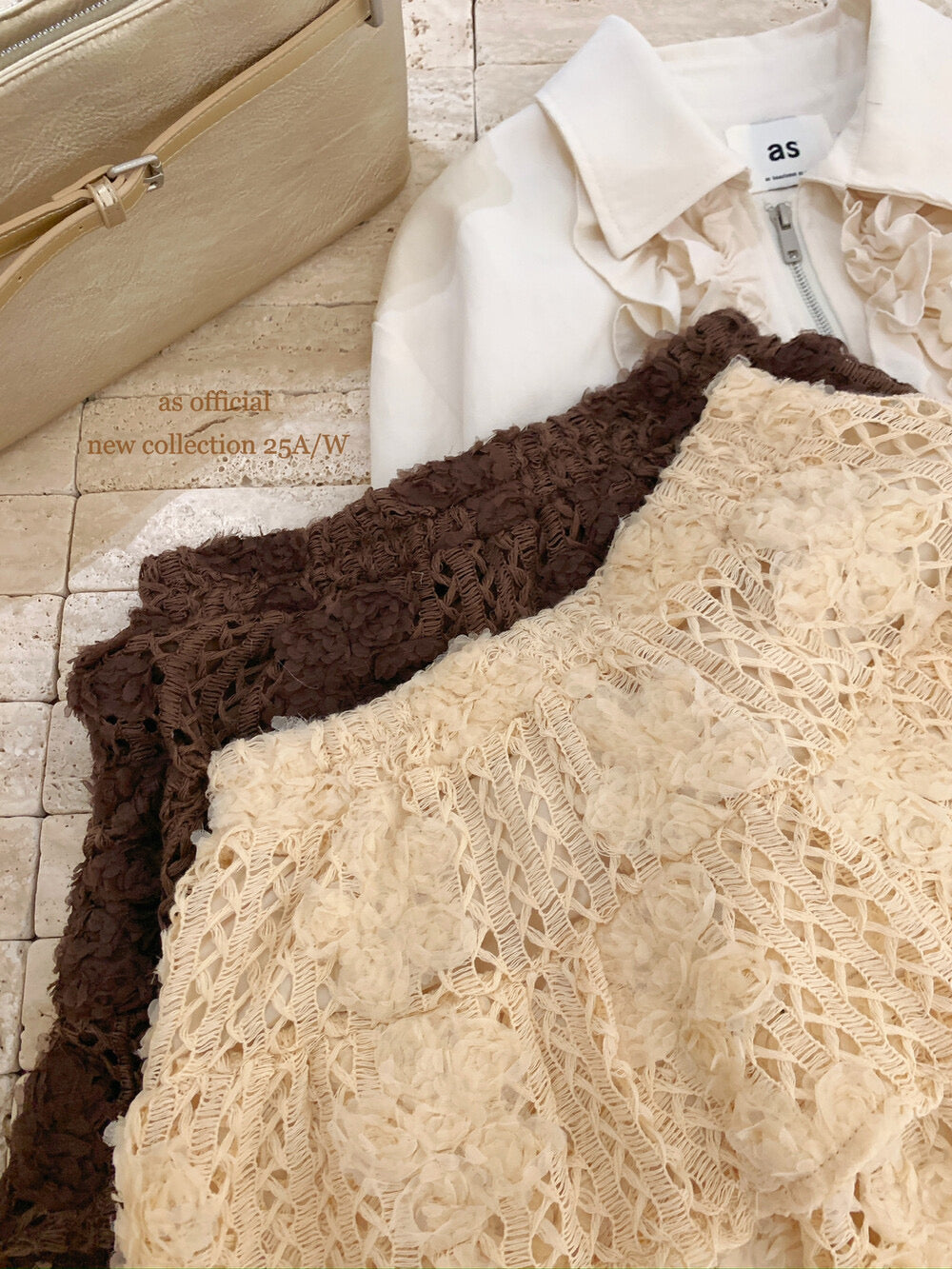 Sweet Ballet Tiered Jacquard Skirt