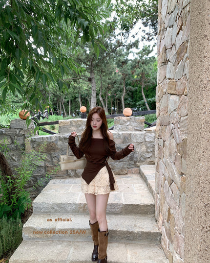 Sweet Ballet Tiered Jacquard Skirt