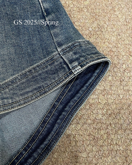 Best-Seller High-Waist Vintage Denim Shorts
