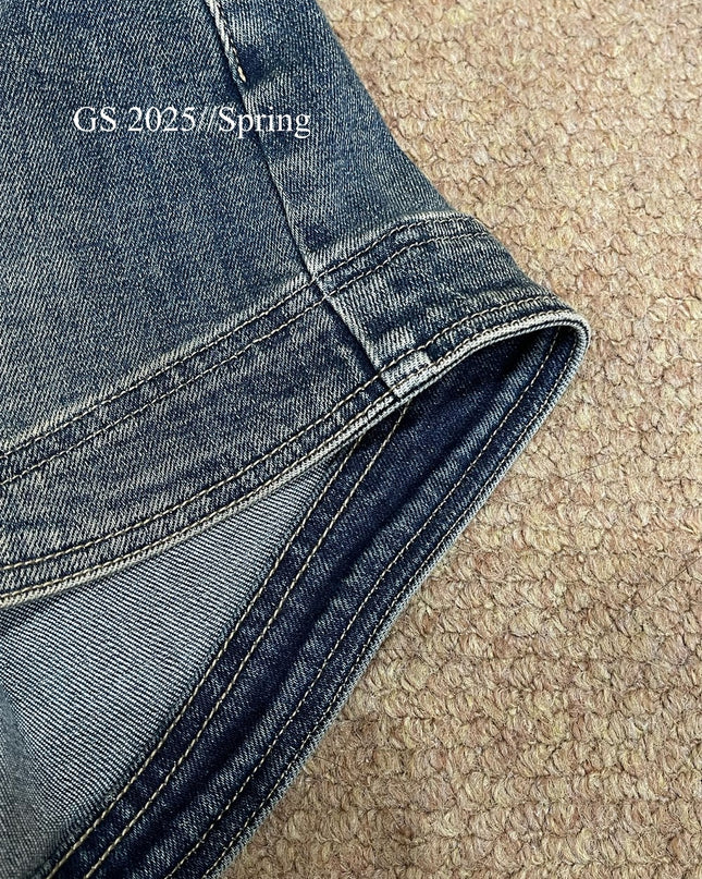 Best-Seller High-Waist Vintage Denim Shorts