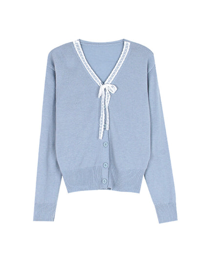 French Wool Knit Cardigan Women’s Autumn New Top