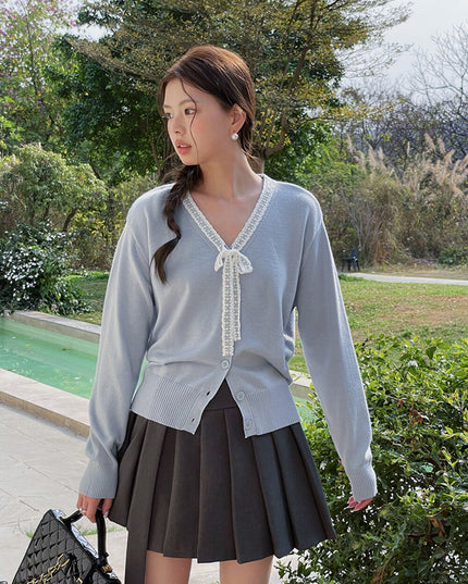 French Wool Knit Cardigan Women’s Autumn New Top
