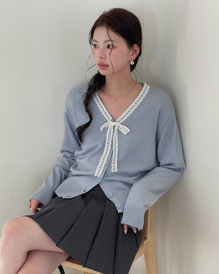 French Wool Knit Cardigan Women’s Autumn New Top