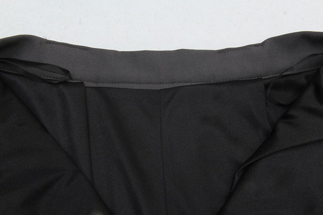 High-Waist Slimming A-Line JK Pleated Mini Skirt
