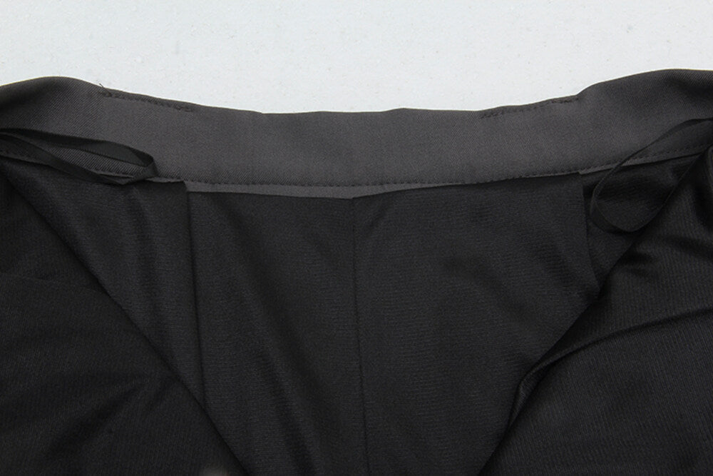 High-Waist Slimming A-Line JK Pleated Mini Skirt