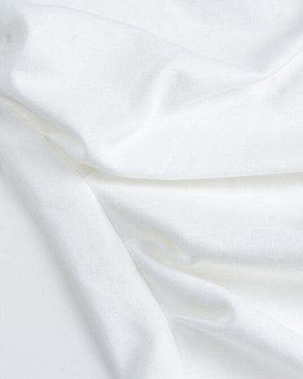 French Off-Shoulder Ruched Waist Short-Sleeve Tee